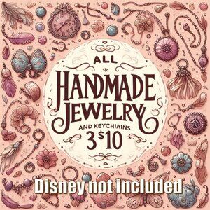 Handmade Jewlery, Keychains & Beaded Pens 3/$10 (Disney NOT included)